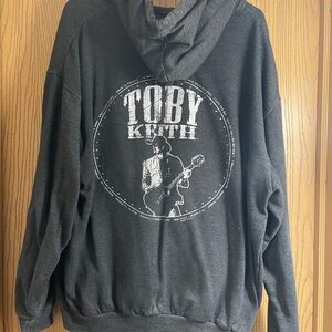 Toby Keith Zip up hoodie